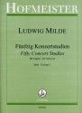 50 Konzertstudien op.26 Band 1 (Nr.1-25) fr Fagott