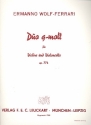 Duo g-Moll op.33b fr Violine und Violoncello Partitur und Stimme