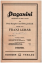 'Niemand liebt dich so wie ich' aus der Operette 'Paganini'     fr Salonorchester Klavier-Kondukteur und Stimmen