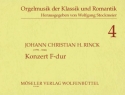 Konzert F-Dur fr Orgel
