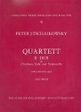 Streichquartett B-Dur oppost. fr 2 Violinen, Viola und Violoncello Stimmen