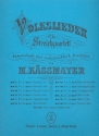Volkslieder Band 10 - Wiener Lieder fr Streichquartett Stimmen