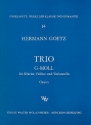 Trio g-Moll op.1 fr Klavier, Violine und Violoncello