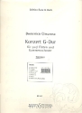 Konzert G-Dur für 2 Flöten und Kammerorchester (Harmonie und 4-3-2-2-1)