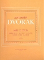 Messe D-Dur op.86 fr Soli (SATB), Chor und Orchester Partitur (la)