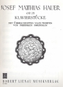 Klavierstcke op.25 - mit berschriften nach Worten von Hlderlin fr Klavier