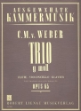 Trio g-Moll op.63 fr Flte, Violoncello und Klavier