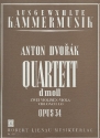 Streichquartett d-Moll op.34  Stimmen