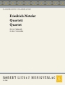 Quartett für 4 Violoncelli Partitur und Stimmen