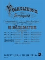 VOLKSLIEDER FUER STREICHQUARTETT BAND 5 UNGARISCHE LIEDER