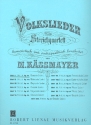 Volkslieder Band 1 - Deutsche Lieder fr Streichquartett Stimmen