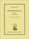 Grande sonata op.22 per chitarra