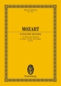 Konzert D-Dur KV382 fr Klavier und Orchester,  Studienpartitur