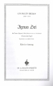 Agnus dei für Tenor solo, Männerchor und Orchester Klavierauszug (la)