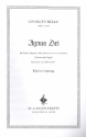 Agnus dei fr Tenor solo, Mnnerchor und Orchester Klavierauszug (la)