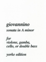 Sonata a minor for double bass and piano