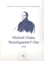 Streichquartett F-Dur (1830) Stimmen 