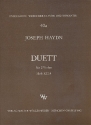 Duett Hob.XII:4 fr 2 Violen Stimmen