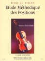 tude mthodique des positions vol.1 pour violon positions 3
