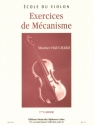 Exercises de mecanisme vol.1 pour violon