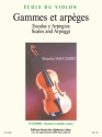 GAMMES ET ARPEGES VIOLON CAHIER 2 TEXT FRANZ.DT.ENGL.              AT