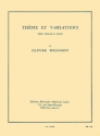 Thme et variations pour violon et piano