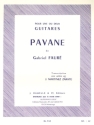 Pavane op.50 pour 1 ou 2 guitares partition