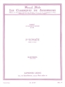 Sonate no.1 pour flute et piano pour saxophone alto et piano Mule, M., ed