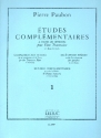 Etudes complementaires vol.1 pour flute bd
