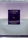 5 Canzonas for soprano instrument and bc score and part