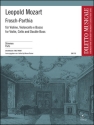 Frosch-Partita C-Dur  fr Violine, Violoncello und Kontraba Stimmen