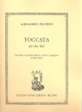 Toccata  per 2 liuti partitura