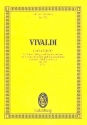 Konzert a-Moll op.3,6 für Violine und Streicher Studienpartitur
