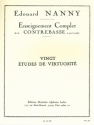 20 etudes de virtuosite pour contrebasse