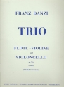 Trio e-Moll op.71,2 fr Flte, Violine und Violoncello Partitur und Stimmen