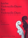 Leichte Violoncello-Duette Band 1 fr 2 Violoncelli (1. Lage) Spielpartitur