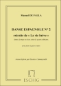 Danse espagnol no. 2 extrait de la vie breve pour piano a 4 mains