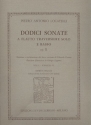 12 sonate op.2 vol.1 (nos.1-6) per flauto traversiere e bc