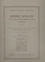 12 sonate op.2 vol.1 (nos.1-6) per flauto traversiere e bc