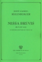 Missa in honorem sanctissimae trinitatis op.117 fr gem Chor a cappella,   Partitur