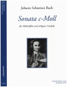 Sonate c-Moll BWV1030 fr Altblockflte und obligates Cembalo Partitur und 2 Stimmen