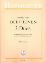 3 Duos für Fagott und Klarinette