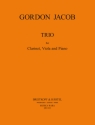 Trio for clarinet, viola and piano