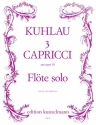 3 Capricci aus op.10 für Flöte