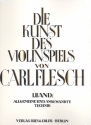 Die Kunst des Violinspiels Band 1  