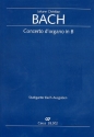 Concerto B-Dur fr Orgel, 2 Violinen und Bc Partitur