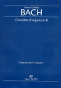 Concerto B-Dur fr Orgel, 2 Violinen und Bc Partitur