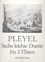 6 leichte Duette fr 2 Flten Spielpartitur