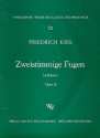 Zweistimmige Fugen op.10 fr Klavier