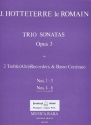 Triosonaten op.3 Band 2 (Nr.4-6) fr 2 Altblockflten und Bc